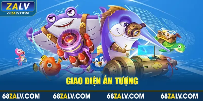 Sảnh bắn cá đa dạng chủ đề tại Zalv